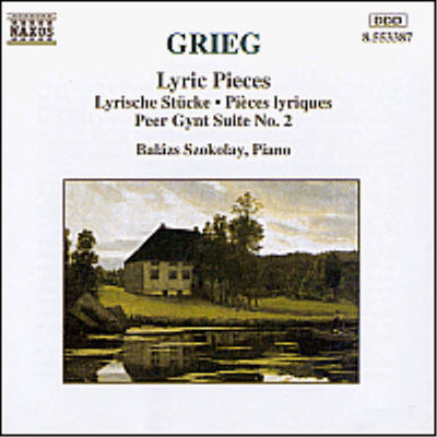 그리그 : 서정 소곡, 페르귄트 조곡 (Grieg : Lyric Pieces &amp; Peer Gynt Suite No. 2)(CD) - Balazs Szokolay