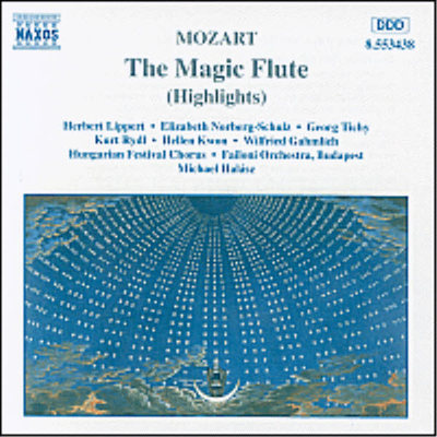 모차르트 : 마술피리 - 하이라이트 (Mozart : The Magic Flute - Higlights)(CD) - Michael Halasz