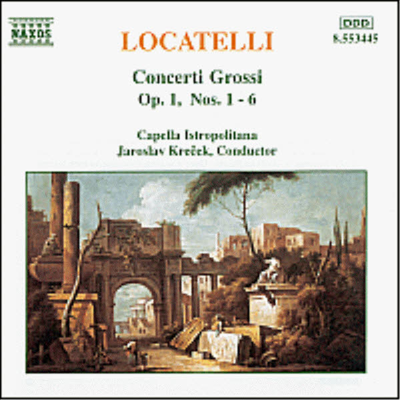 로카텔리 : 콘체르티 그로소 (Locatelli : Concerti Grossi Op.1, Nos.1-6)(CD) - Jaroslav Krechek