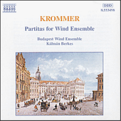 크로머 : 목관 앙상블을 위한 파르티타 (Krommer : Partitas For Wind Ensemble)(CD) - Kalman Berkes