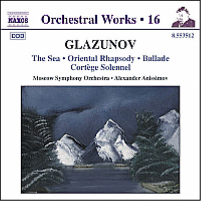 글라주노프 : 바다, 동방 랩소디, 발라드 (Glazunov : The Sea Op.28, Oriental Rhapsody Op.29, Ballade Op.78)(CD) - Igor Golovschin