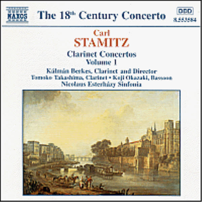 슈타미츠 : 클라리넷 협주곡 1집 (Stamitz : Clarinet Concertos, Vol.1)(CD) - Kalman Berkes