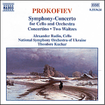 프로코피에프 : 첼로 교향곡, 첼로 협주곡 (Prokofiev : Symphony-Concerto For Cello &amp; Orchestra Op.125, Concertino For Cello &amp; Orchestra Op.132)(CD) - Alexander Rudin