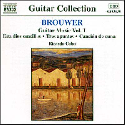 브라우어 : 기타 음악 1집 (Brouwer : Guitar Music, Vol.1)(CD) - Ricardo Cobo