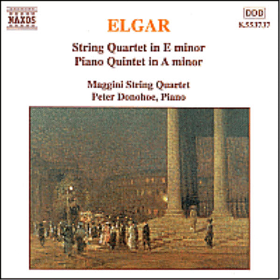 엘가 : 현악 사중주, 피아노 오중주 (Elgar : String Quartet Op.83, Piano Quintet Op.84)(CD) - Maggini String Quartet