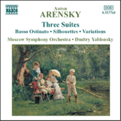 아렌스키 : 세 개의 관현악 모음곡 (Arensky : Three Orchestral Suites)(CD) - Dmitry Yablonsky