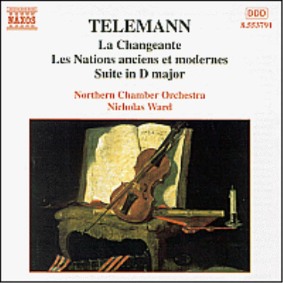 텔레만 : 서곡과 관현악 모음곡 (Telemann : Overture &amp; Suites)(CD) - Nicholas Ward