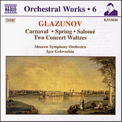 글라주노프 : 축제 서곡, 봄, 연주회용 왈츠 1, 2번 (Glazunov : Carnaval Overture Op.45, Spring Op.34, Concert Waltz No.1 & 2)(CD) - Igor Golovschin