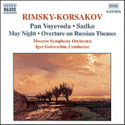 림스키-코르사코프 : 관현악과 서곡집 (Rimsky-Korsakov : Pan Voyevoda, Sadko Op.5, Overture On Russian Themes Op.20)(CD) - Igor Golovschin