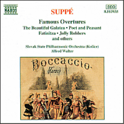 주페 : 유명 서곡집 (Suppe : Famous Ovetures)(CD) - Alfred Walter