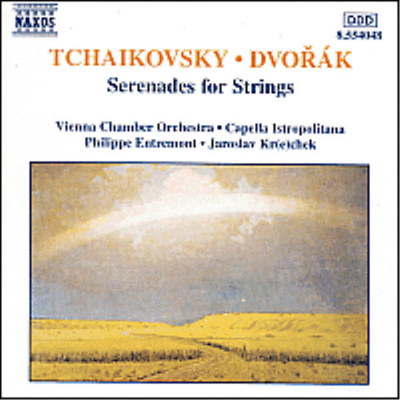 차이코프스키, 드보르작 : 현을 위한 세레나데 (Tchaikovsky, Dvorak : Serenades For Strings)(CD) - Philippe Entremont