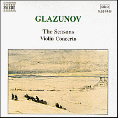 글라주노프 : 사계 (The Seasons), 바이올린 협주곡 (Violin Concerto)(CD) - Ondrej Lenard
