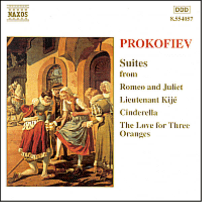 프로코피에프 : 관현악 모음곡 (Prokofiev : Orchestral Suites)(CD) - Andrew Mogrelia