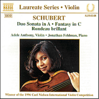 슈베르트 : 듀오 소나타, 론도 브릴런트, 환상곡 (Schubert : Duo Sonata D.574, Rondeau Brillant D.895, Fantasy D.934)(CD) - Adele Anthony