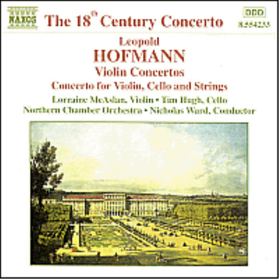 호프만 : 바이올린과 첼로를 위한 협주곡집 (Hofmann : Violin &amp; Cello Concertos)(CD) - Tim Hugh
