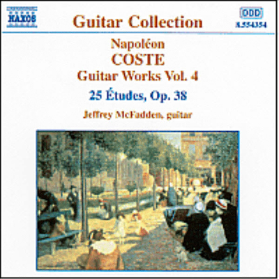 코스테 : 기타 작품 4집 (Coste : Guitar Music, Vol.4)(CD) - Jeffrey Mcfadden