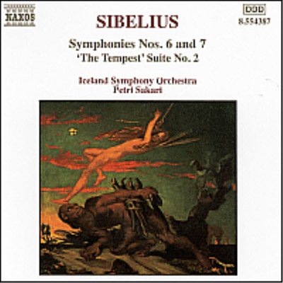 시벨리우스 : 교향곡 6, 7번, 템테스트 모음곡 2번 (Sibelius : Symphony No.6, No.7, 'The Tempest' Suite No.2 Op.109-3)(CD) - Petri Sakari