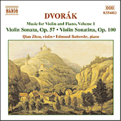 드보르작 : 바이올린 소나타, 바이올린 소나티나, 로망스 (Dvorak : Violin Sonata Op.57, Violin Sonatina Op.100, Romance)(CD) - Zhou Qian
