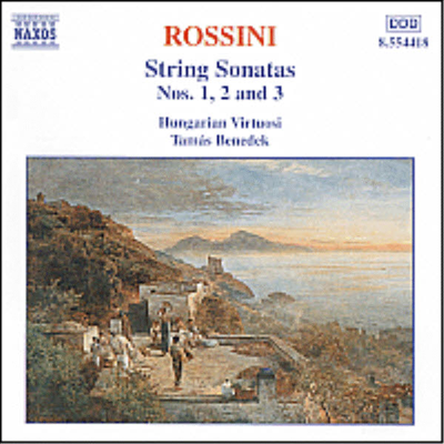 로시니 : 현악 소나타 1-3번 (Rossini : String Sonatas Nos.1-3)(CD) - Tamas Benedek