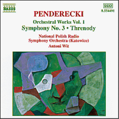 펜데레츠키 : 관현악 작품 1집 - 교향곡 3번, 히로시마의희생자를위한 애가 (Penderecki : Orchestral Works, Vol.1 - Symphony No.3, Threnody For The Victims Of Hiroshima)(CD) - Antoni Wit