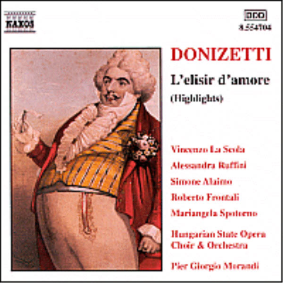 도니제티 : 사랑의 묘약 - 하이라이트 (Donizetti : L'Elisir D'Amour - Highlights)(CD) - Pier Giorgio Morandi