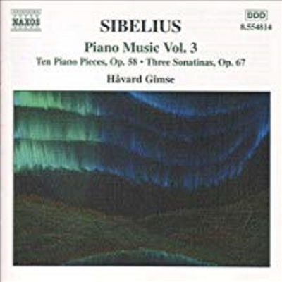 시벨리우스 : 피아노 음악 3집 (Sibelius : Piano Music, Vol.3)(CD) - Havard Gimse