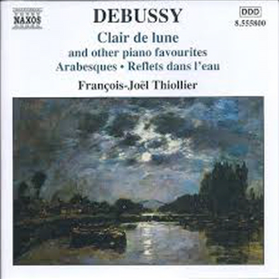 드뷔시 : 피아노 명곡집 (Debussy : Clair De Lune, Children's Corner, Arabesque)(CD) - Francois-Joel Thiollier