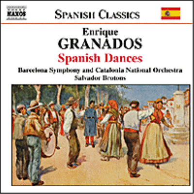 그라나도스 : 스페인 무곡집 - 관현악반 (Granados : Spanish Dances - Orchestral Version)(CD) - Salvador Brotons