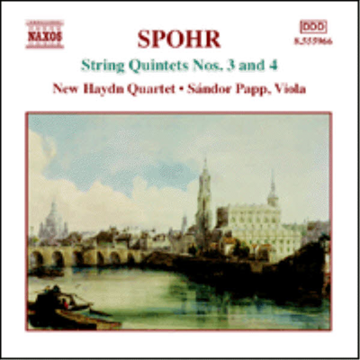 슈포어 : 현악 오중주 3, 4번 (Spohr : String Quintet No.3 Op.69, No.4 Op.91)(CD) - New Haydn Quartet