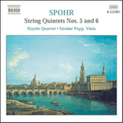 슈포어 : 현악 오중주 5, 6번 (Spohr : String Quintet No.5 Op.106, No.6 Op.129)(CD) - Budapest Haydn Quartet