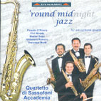 라운드 미드나이트 재즈 (Round Midnight Jazz)(CD) - Accademia Saxophone Quartet