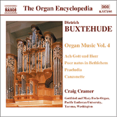 북스테후데 : 오르간 작품 4집 (Buxtehude : Organ Works, Vol.4)(CD) - Craig Cramer