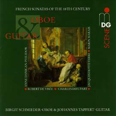 오보에 &amp; 기타 - 프랑스 소나타 (Oboe &amp; Guitar - French Sonatas Of The 18Th Century)(CD) - Birgit Schmieder