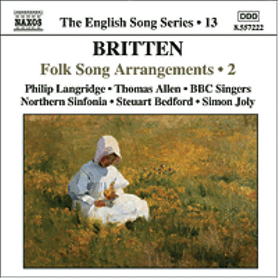 브리튼 : 민요 편곡집 (Britten : Folk Song Arrangements, Vol.2)(CD) - Steuart Bedford