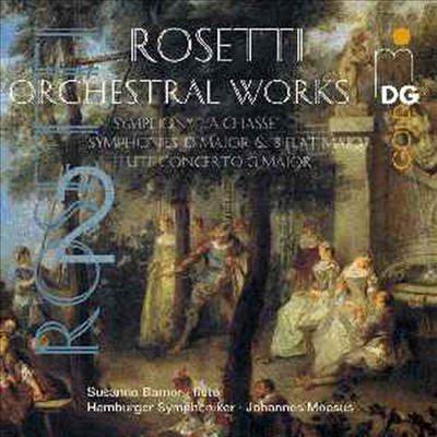 로제티 : 관현악 작품 2집 (Rosetti : Orchestral Works Vol. 2)(CD) - Johannes Moesus
