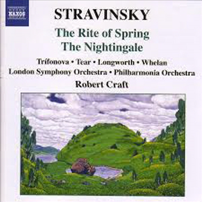 스트라빈스키 : 봄의 제전, 나이팅게일 (Stravinsky : The Rite Of Spring, The Nightingale)(CD) - Robert Craft