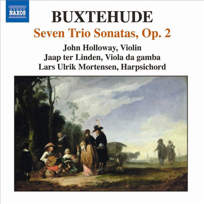 북스테후데 : 7개의 트리오 소나타 (Buxtehude : Seven Trio Sonatas Op.2)(CD) - John Holloway