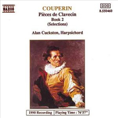 쿠프랭 : 하프시코드 작품 2권 (Couperin : Pieces de Clavecin Books, Vol.2)(CD) - Alan Cuckston