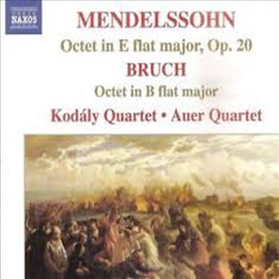 멘델스존, 브루흐 : 현악 팔중주 (Mendelssohn, Bruch : String Octets)(CD) - Auer Quartet