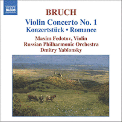 브루흐 : 바이올린 협주곡 1번, 로망스 (Bruch : Violin Concerto No.1 Op.26, Romance Op.42)(CD) - Maxim Fedotov