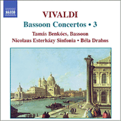 비발디 : 바순 협주곡 3집 (Vivaldi : Complete Bassoon Concertos, Vol.3)(CD) - Tamas Benkocs