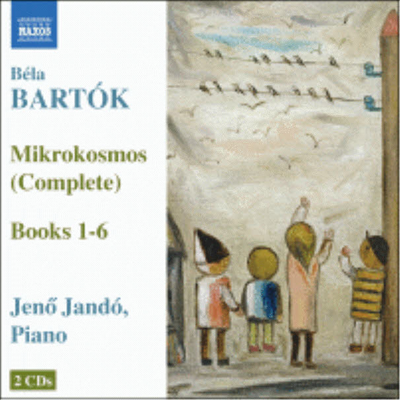 바르톡 : 미크로코스모스 전곡 (Bartok : Complete Mikrokosmos) (2CD) - Jeno Jando