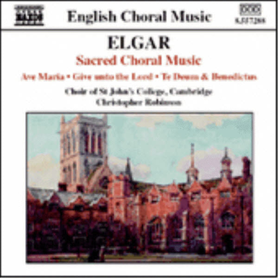 엘가 : 종교 합창 음악 (Elgar : Sacred Choral Music)(CD) - St. John's College Choir, Cambridge