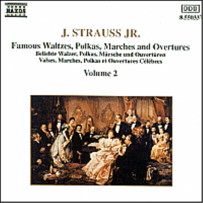 요한 슈트라우스 2세 베스트 2집 (The Best Of Johann Strauss Jr., Vol.2)(CD) - 여러 연주가