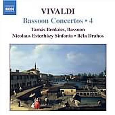 비발디 : 바순 협주곡 4집 - RV481, 485, 477, 499, 470, 494 (Vivaldi : Bassoon Concertos, Vol. 4)(CD) - Tamas Benkocs