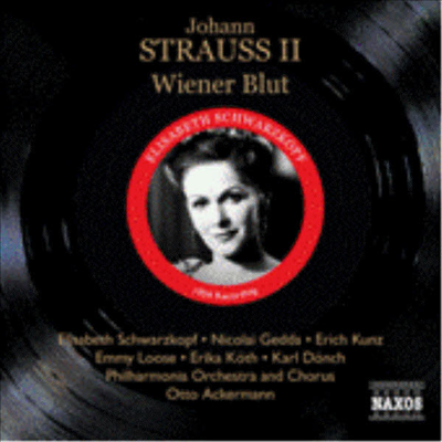 요한 슈트라우스 2세 : 빈 기질 (J.Strauss II : Wiener Blut)(CD) - Otto Ackermann