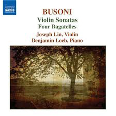 부조니 : 바이올린 소나타 1-2번, 4개의 바가텔 (Busoni : Violin Sonatas Nos.1-2, Bagatelles)(CD) - Joseph Lin