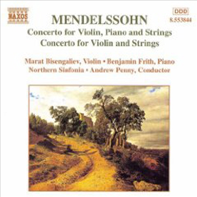 멘델스존: 바이올린과 피아노를 위한 협주곡, 바이올린 협주곡 (Mendelssohn: Concerto for Violin & Piano, Violin Concerto)(CD) - Benjamin Frith