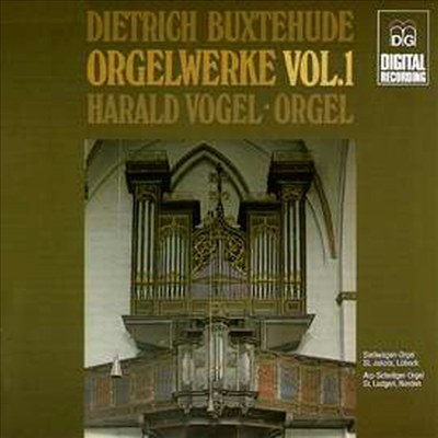 북스테후데 : 오르간 작품 1집 (Buxtehude : Complete Organ Works, Vol. 1)(CD) - Harald Vogel