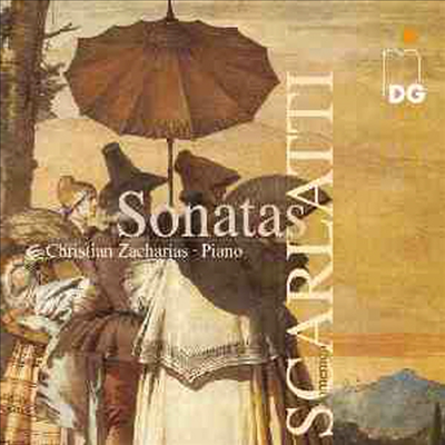 스카를라티 : 피아노 소나타 (D. Scarlatti : Sonatas)(CD) - Christian Zacharias